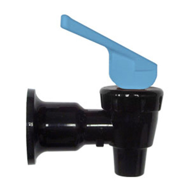 Alpine Cold Water Black Body Blue Faucet Assembly