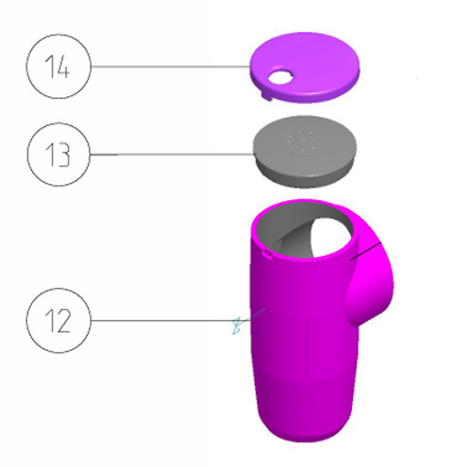 De Jong Duke 5KPD145 Outlet Nozzle Kit, 5kPD145, 5kpd121, 5kpd122