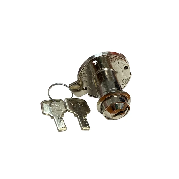 De Jong Duke 4MHS043 Milk Fridge Lock Cylinder and Keys, dj4MHS043