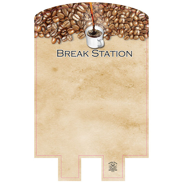 Holiday House PAPR300B Break Station Sign