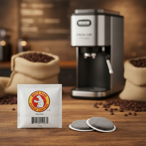 WB Dark Espresso Soft Coffee Pods 11 Gram 120 C/T