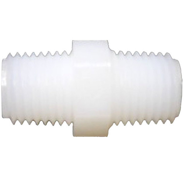 HHD Water Filter Head Plastic Pipe Union Connector 1/4" MPT, PPC4-10-PK