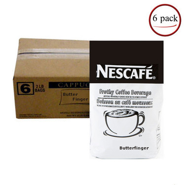 Nestle Nescafe Butterfinger Cappuccino, Vending Cappuccino Mix.