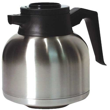 Newco Vaculator 1.6 Liter Faceted Stainless Steel Carafe