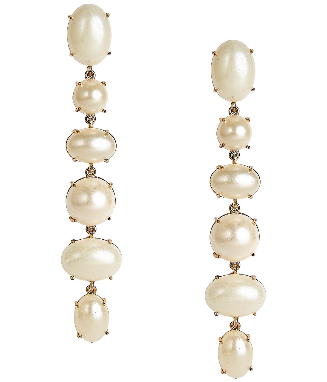 Camilla 14KT Gold Pearl Drop Earrings