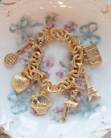 Lisi Lerch Charleston  - Childern's Gold Charm Bracelet  