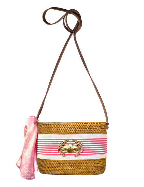 Lisi Lerch Charlotte Small - Light Pink Striped Band  