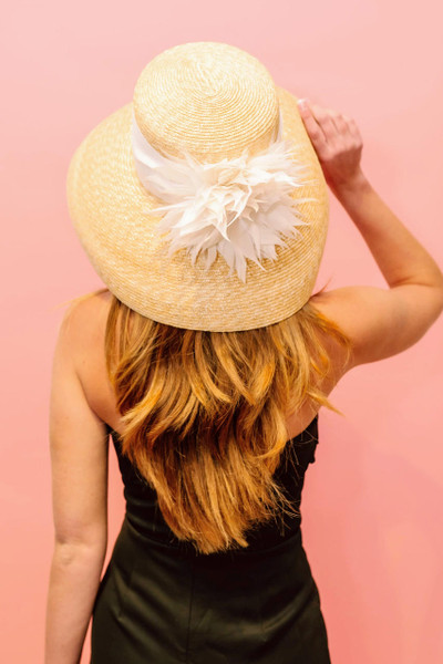 Lisi Lerch Lauren Hat - Feather - Derby Collection 