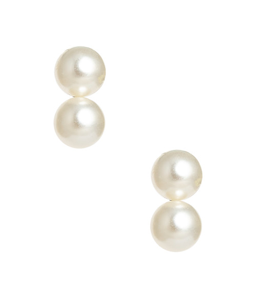 Large Belle - Double Pearl earrings - Belle of  the Ball - PreOrder