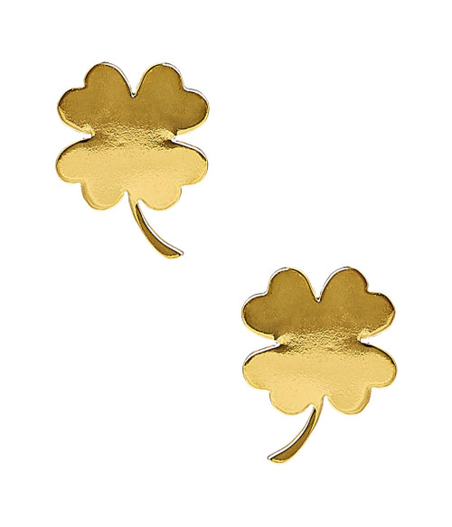 Lisi Lerch Clover Stud - Gold - Earring 