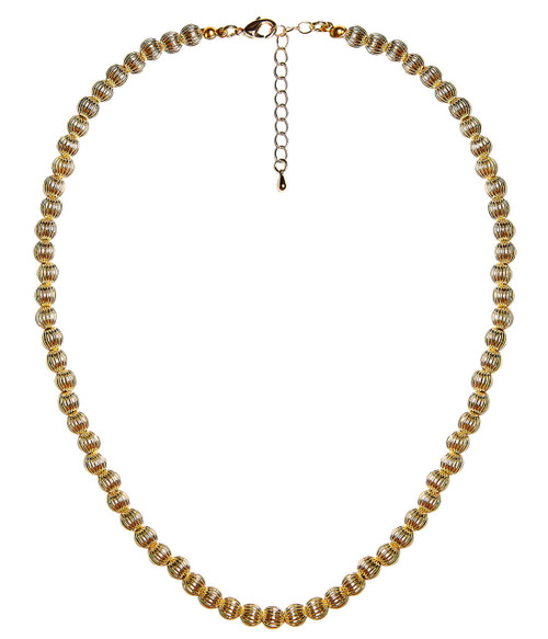 Lisi Lerch Parker Single Strand Necklace - 4mm Brushed Gold -WS 