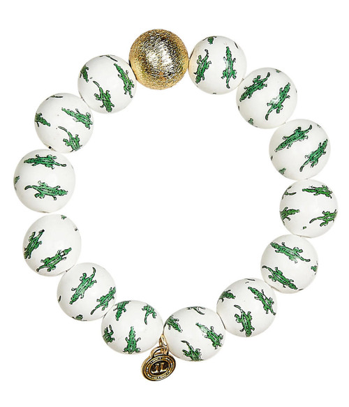 Lisi Lerch Georgia Beaded Bracelet - Gator - Gameday Collection 