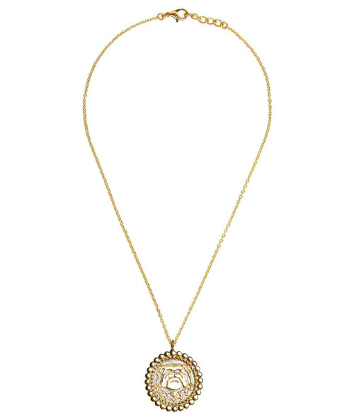 Lisi Lerch Bulldog Coin Necklace 