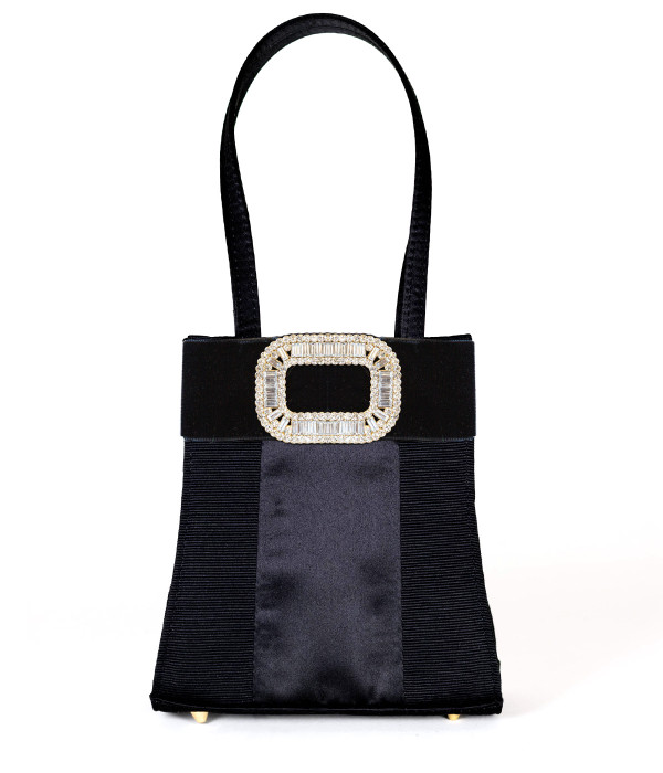Louis Vuitton Motard handbag in anthracite grey leather
