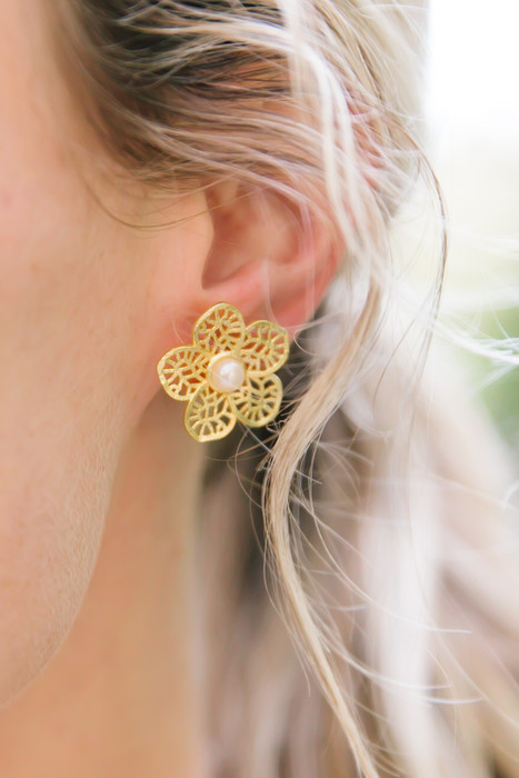 Fleur - Stud - Earrings