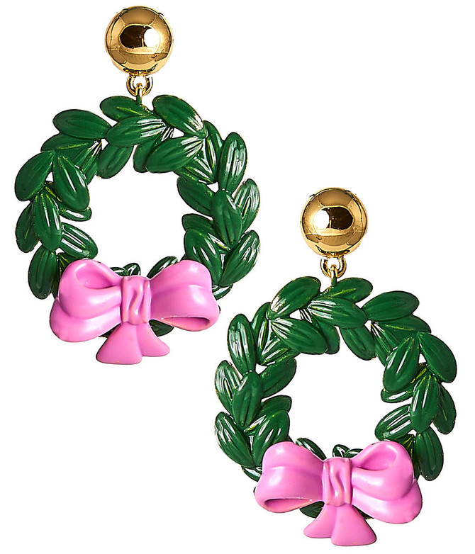 Lisi Lerch The Lou Who - Wreath Earring - Amy Littleson Collection  