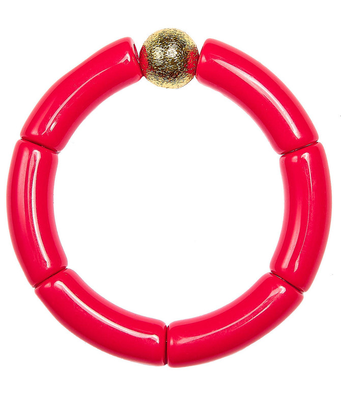 Lisi Lerch Avalon Acrylic Bracelet - Red - Sample Sale  