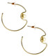 Lisi Lerch Maya - Gold & Pearl Hoop 