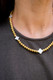 Lisi Lerch Diana Single Strand Beaded Necklace 6mm - Multi Mother of Pearl Clover 