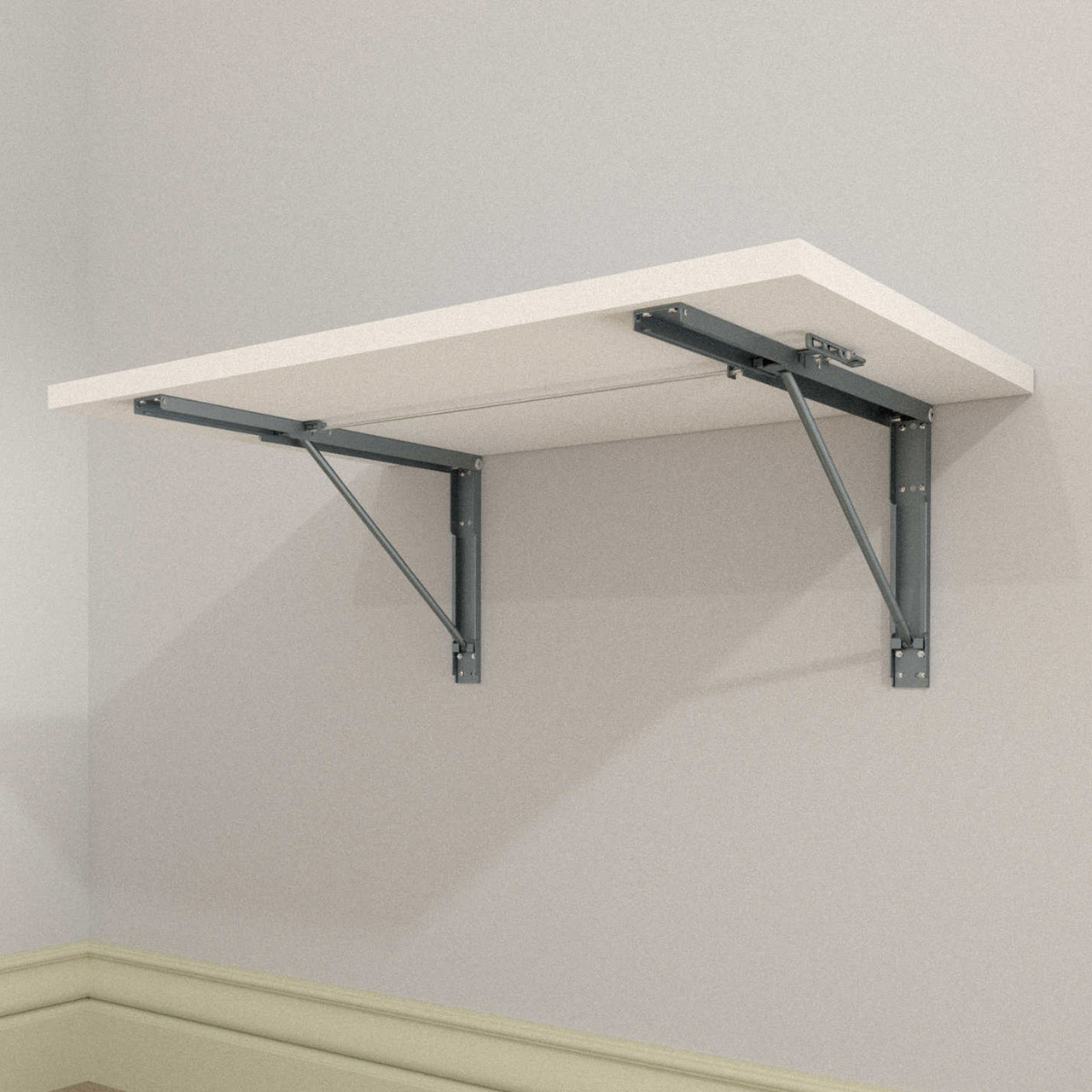 Damaged Stock Wall Mounted Folding Formica Table | Fold Down Pro