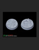 GreenStrawberry WG002-1-10- 10x Zombie Graveyards Bases - 25mm