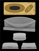 Green Strawberry 19623 - 1/1400 U.S.S. Enterprise NCC-1701-D Galaxy class - Main Deflector Resin & Photoetch Set