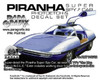 Paragrafix PGX192 - 1/25 Piranha Super Spy Car Photoetch and Decal Set For AMT916