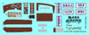 Paragrafix PGX192 - 1/25 Piranha Super Spy Car Photoetch and Decal Set For AMT916