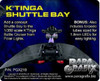 Paragrafix PGX219 - 1/350 K'Tinga Shuttle Bay Photoetch Set For POL950