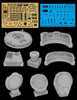 Green Strawberry 16722 - 1/350 NCC-1701 (refit) - Bridge Reisn and Photoetch set