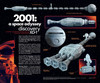 Moebius Models 2001-3 - 1:144 2001 A Space Odyssey Discovery Spacecraft Model Kit