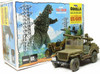 MPC 882 - 1/25 GODZILLA ARMY JEEP FROM INVASION OF THE ASTRO MONSTER Model Kit