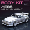 1/24 Toyota AE86 Sprinter Trueno Model Kit & Resin Printed Complete Bodykit and Louver bundle