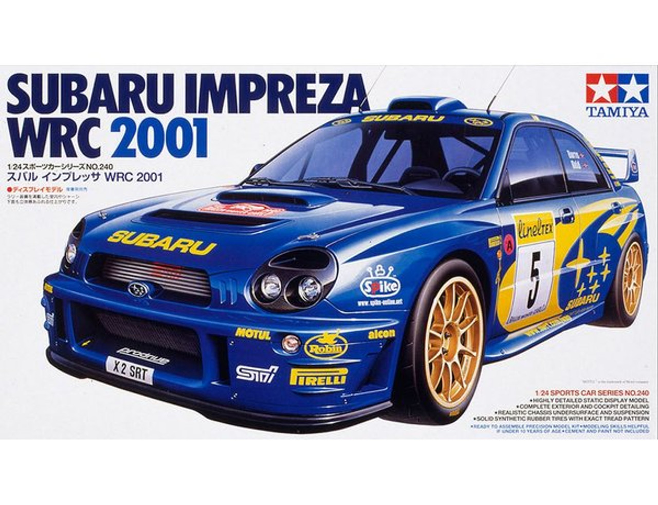 tamiya subaru model kit