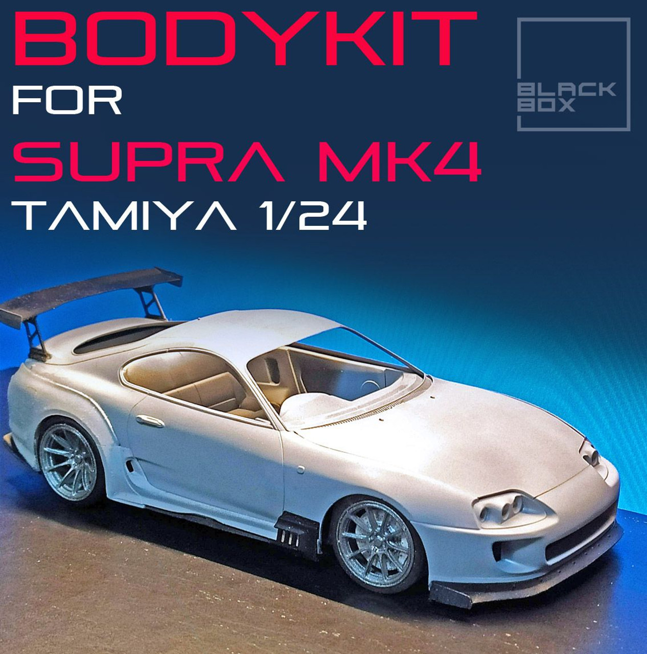 Resin Printed Complete Bodykit for Tamiya 1/24 Supra MK4 (May fit others)