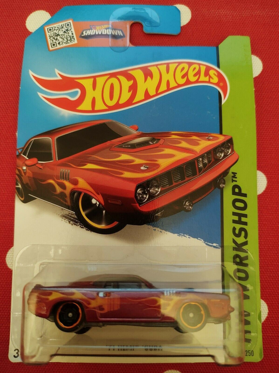 HOT WHEELS 1971 DODGE HEMI CUDA 71 #210/250 HW WORKSHOP - Severn View  Hobbies