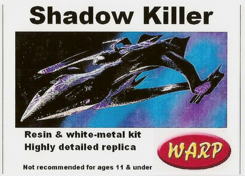 Warp Models WARP-Wstar- Babylon 5 Whitestar Shadow Killer Resin Kit