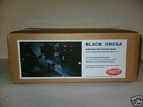 Warp Models WARP-BlackOmega - 1/4000 Babylon 5 Black Omega Advanced Destroyer Resin Kit