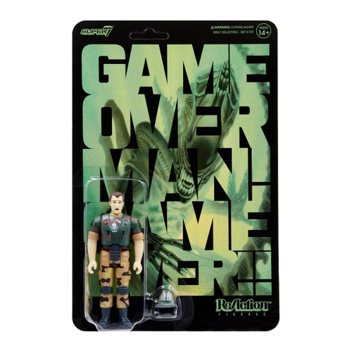 ReAction Figures - 3.75" Game Over Man Hudson Aliens Action Figure ReAction Figures - 3.75" Game Over Man Hudson Aliens Action Figure