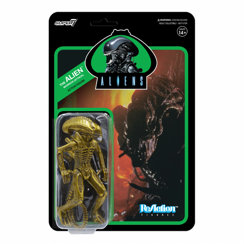 ReAction Figures - 3.75" Alien Xenomorph W1 - Warrior Attack Action Figure ReAction Figures - 3.75" Alien Xenomorph W1 - Warrior Attack Action Figure