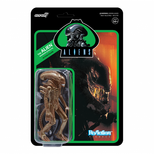 ReAction Figures - 3.75" Alien Xenomorph W1 - Warrior Stealth Action Figure ReAction Figures - 3.75" Alien Xenomorph W1 - Warrior Stealth Action Figure