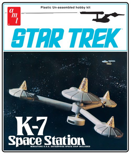 AMT 1415 - 1/7600 STAR TREK K-7 SPACE STATION