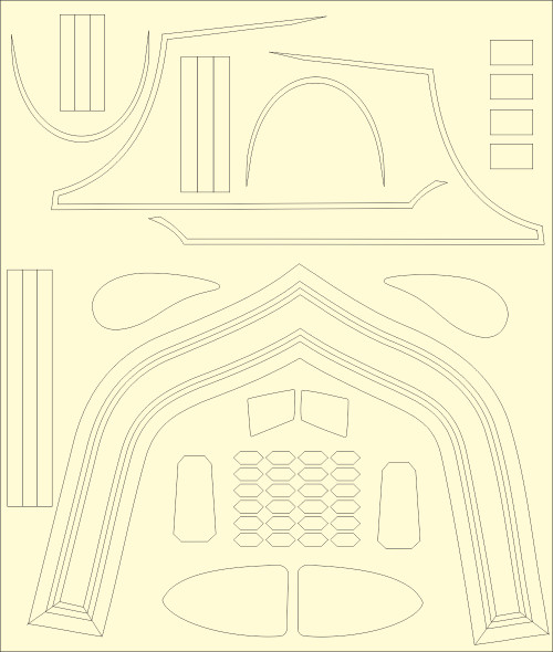 Aztek Dummy AD-49 - Land Of The Giants Spindrift Paint Masks