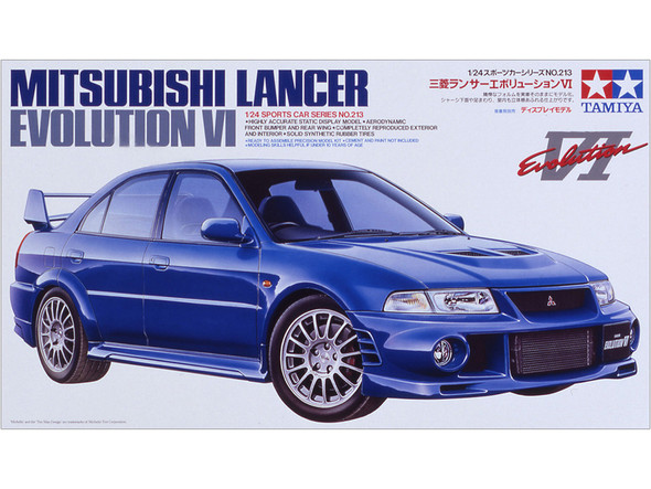 Tamiya 24213 - 1/24 Mitsubishi Lancer Evolution VI Model Kit