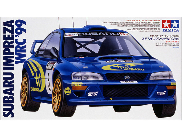 Tamiya 24218 - 1/24 Subaru Impreza WRC '99 Model Kit