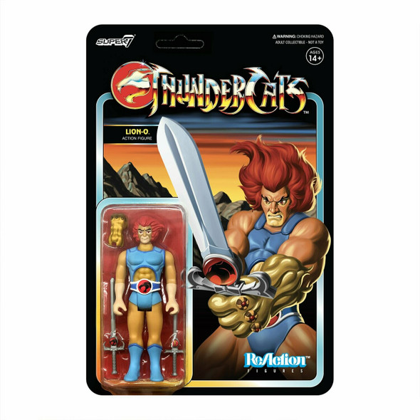 ReAction Figures - 3.75" Thundercats Lion-O Action Figure