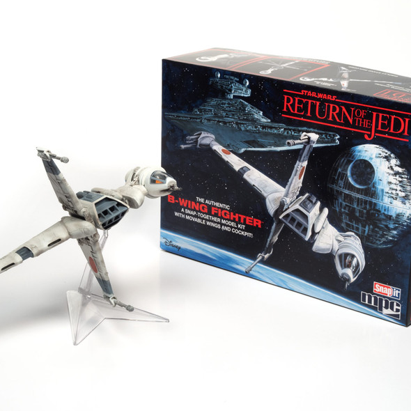 MPC949 - 1:144 STAR WARS: RETURN OF THE JEDI B-WING FIGHTER (SNAP) Model Kit