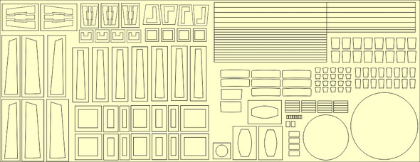 Aztek Dummy AD-77 - 1/48 Moebius Models 2001 Big Aries paint masks