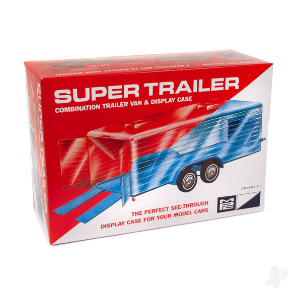 MPC909 - 1/25 SUPER DISPLAY CASE TRAILER MODEL KIT