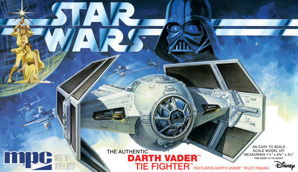 MPC 952- 1/32 STAR WARS: A NEW HOPE DARTH VADER TIE FIGHTER MODEL KIT